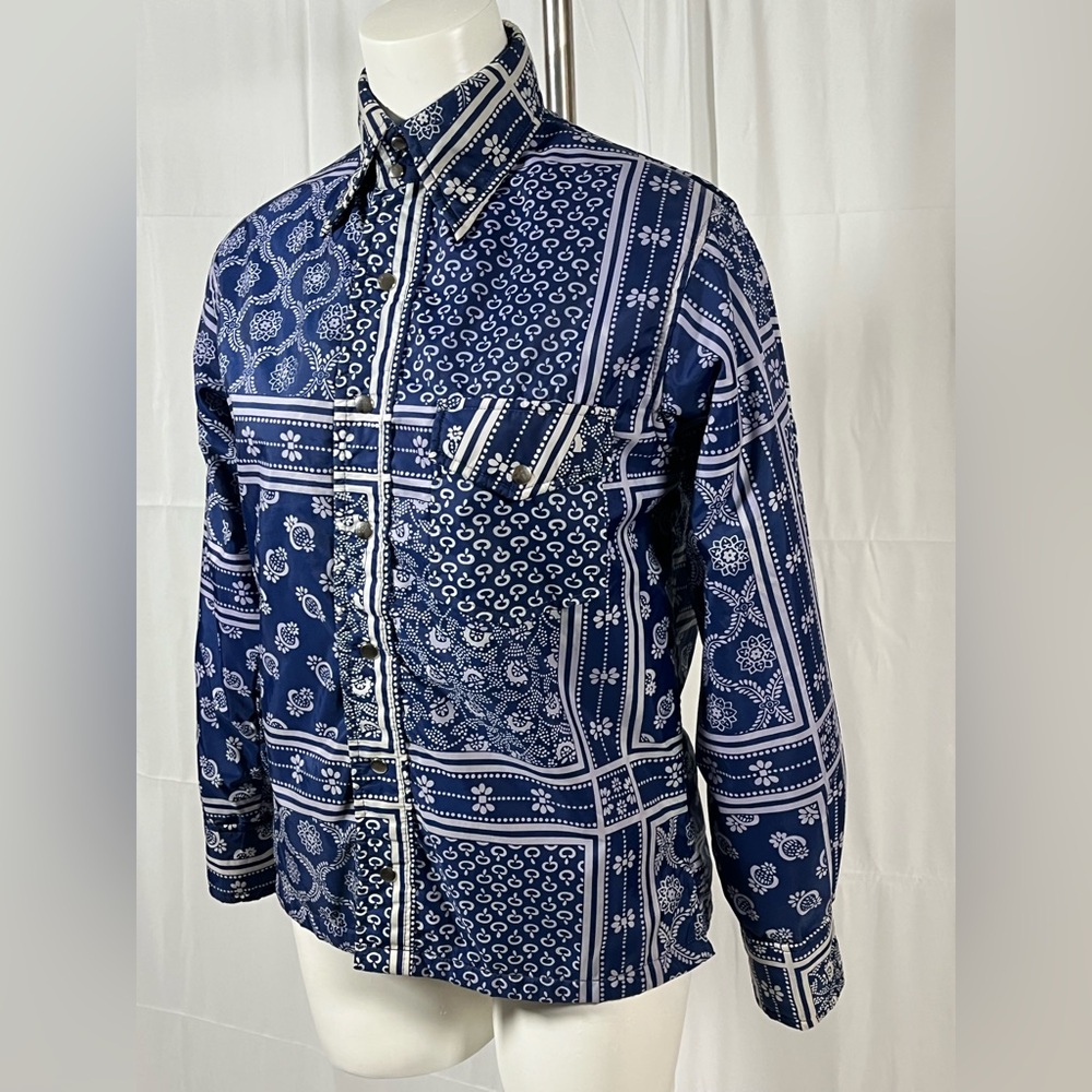 Vintage Blue and White Skyr Lightweight Women’s Jacket